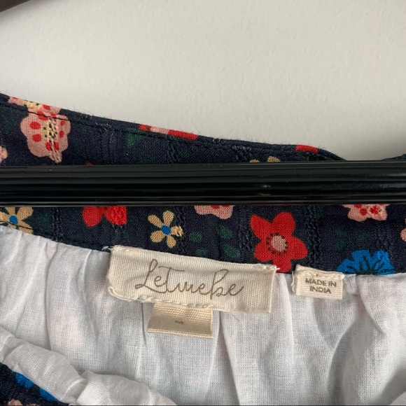 RARE Anthropologie Let Me Be Contrast Maxi Skirt Medium NWOT - Picture 4 of 5